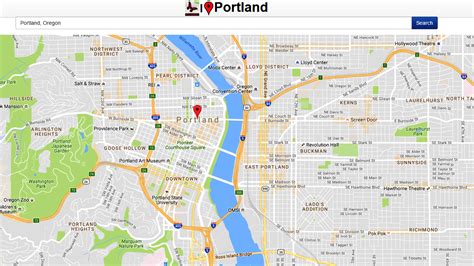 portland maps google